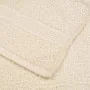 Juego de toallas 6 piezas 100% algodón crema 360 gsm by , Toallas de baño y manoplas - Ref: Foro24-137092, Price: 37,34 €, Di...