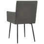 Sillas de comedor con reposabrazos 2 uds tela gris topo by , dining chairs - Ref: Foro24-282068, Price: 188,86 €, Discount: %