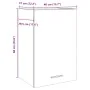 Armario colgante madera de ingeniería roble artisan 40x31x60 cm by , Kitchen cabinets - Ref: Foro24-856105, Price: 46,42 €, D...