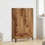 Aparador de madera de ingeniería madera vieja 70x31x115 cm by , Sideboards - Ref: Foro24-856924, Price: 109,95 €, Discount: %