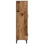 Aparador de madera de ingeniería madera vieja 70x31x115 cm by , Sideboards - Ref: Foro24-856924, Price: 109,95 €, Discount: %