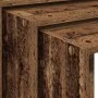Mesas apilables 3 uds madera de ingeniería envejecida von , Seitentische - Ref: Foro24-858540, Preis: 60,16 €, Rabatt: %