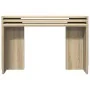 Mesas apilables 3 pzas madera contrachapada color roble Sonoma by , Side tables - Ref: Foro24-858535, Price: 58,09 €, Discoun...