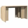 Mesas apilables 3 pzas madera contrachapada color roble Sonoma by , Side tables - Ref: Foro24-858535, Price: 58,09 €, Discoun...
