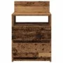 Mesillas de noche 2 uds con 2 cajones madera vieja 40x33x60 cm by , Nightstands - Ref: Foro24-858575, Price: 82,44 €, Discoun...