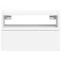 Mesita de noche de pared blanco 45x26x28,5 cm de , Mesitas de noche - Ref: Foro24-858596, Precio: 42,27 €, Descuento: %