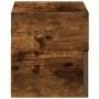 Mesita de noche de pared color roble ahumado 45x26x28,5 cm von , Nachttische - Ref: Foro24-858604, Preis: 40,89 €, Rabatt: %