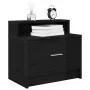 Mesillas de noche con cajón 2 uds roble negro 51x31x47 cm von , Nachttische - Ref: Foro24-858671, Preis: 72,29 €, Rabatt: %