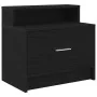 Mesillas de noche con cajón 2 uds roble negro 51x31x47 cm von , Nachttische - Ref: Foro24-858671, Preis: 72,29 €, Rabatt: %