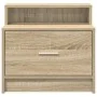 Mesillas de noche con cajón 2 uds roble Sonoma 51x31x47 cm de , Mesitas de noche - Ref: Foro24-858673, Precio: 68,78 €, Descu...
