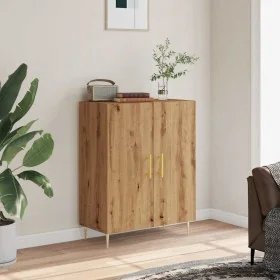 Aparador de madera de ingeniería roble artisan 69,5x34x90 cm by , Sideboards - Ref: Foro24-857176, Price: 81,47 €, Discount: %