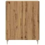 Aparador de madera de ingeniería roble artisan 69,5x34x90 cm de , Aparadores - Ref: Foro24-857176, Precio: 81,47 €, Descuento: %