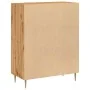 Aparador de madera de ingeniería roble artisan 69,5x34x90 cm de , Aparadores - Ref: Foro24-857176, Precio: 81,47 €, Descuento: %