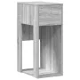 Torre de ordenador con cajón gris sonoma 30x44x74 cm by , Desks - Ref: Foro24-858736, Price: 54,12 €, Discount: %