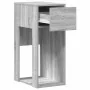 Torre de ordenador con cajón gris sonoma 30x44x74 cm by , Desks - Ref: Foro24-858736, Price: 54,12 €, Discount: %