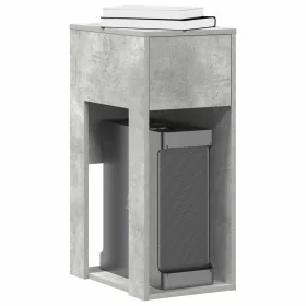 Torre de ordenador con cajón gris cemento 30x44x74 cm von , Schreibtische - Ref: Foro24-858734, Preis: 49,43 €, Rabatt: %