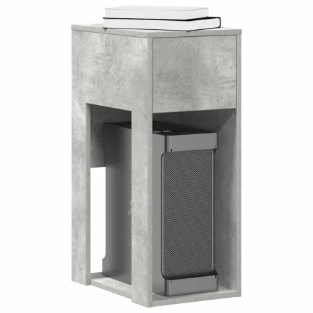 Torre de ordenador con cajón gris cemento 30x44x74 cm by , Desks - Ref: Foro24-858734, Price: 49,19 €, Discount: %