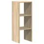 Librería apilable madera contrachapada roble sonoma 30x30x80 cm by , Lockers and storage cabinets - Ref: Foro24-858807, Price...