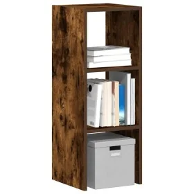 Librería apilable madera contrachapada roble ahumado 30x30x80cm von , Schließfächer und Lagerschränke - Ref: Foro24-858811, P...