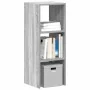 Librería apilable madera contrachapada sonoma gris 30x30x80 cm by , Lockers and storage cabinets - Ref: Foro24-858813, Price:...