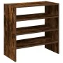 Zapateros 2 uds apilables roble ahumado 60x30x30,5 cm by , Shoe racks and shoe organizers - Ref: Foro24-858866, Price: 44,08 ...
