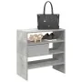 Zapateros 2 uds apilables gris hormigón 60x30x30,5 cm by , Shoe racks and shoe organizers - Ref: Foro24-858864, Price: 42,57 ...
