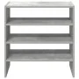 Zapateros 2 uds apilables gris hormigón 60x30x30,5 cm by , Shoe racks and shoe organizers - Ref: Foro24-858864, Price: 42,57 ...