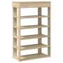 Mueble zapatero madera de ingeniería roble sonoma 60x30x98 cm by , Shoe racks and shoe organizers - Ref: Foro24-859925, Price...