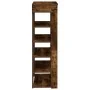 Mueble zapatero madera de ingeniería roble ahumado 60x30x98 cm von , Schuhregale und Schuhorganisatoren - Ref: Foro24-859927,...