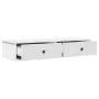 Estante de pared con cajones de madera contrachapada blanco von , Regale und Regale - Ref: Foro24-859959, Preis: 74,23 €, Rab...