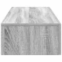 Estante de pared con cajones madera contrachapada roble ahumado by , Shelves and shelves - Ref: Foro24-859973, Price: 41,79 €...