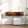 Estantería de pared cajones madera contrachapada roble ahumado de , Estantes y estanterías - Ref: Foro24-859990, Precio: 72,7...