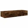 Estantería de pared cajones madera contrachapada roble ahumado de , Estantes y estanterías - Ref: Foro24-859990, Precio: 72,7...