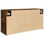 Mueble de pared baño madera ingeniería roble ahumado 80x25x40cm de , Tocadores de baño - Ref: Foro24-860089, Precio: 61,11 €,...