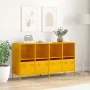 Aparador acero laminado en frío amarillo mostaza 135x39x73,5 cm von , Sideboards - Ref: Foro24-3307164, Preis: 190,24 €, Raba...