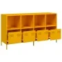 Aparador acero laminado en frío amarillo mostaza 135x39x73,5 cm von , Sideboards - Ref: Foro24-3307164, Preis: 190,24 €, Raba...