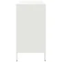 Aparador de acero laminado en frío blanco 135x39x73,5 cm de , Aparadores - Ref: Foro24-3307166, Precio: 190,39 €, Descuento: %