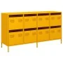 Aparador acero laminado en frío amarillo mostaza 135x39x73,5 cm de , Aparadores - Ref: Foro24-3307170, Precio: 221,56 €, Desc...