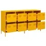 Aparador acero laminado en frío amarillo mostaza 135x39x73,5 cm de , Aparadores - Ref: Foro24-3307170, Precio: 221,56 €, Desc...