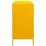Aparador acero laminado en frío amarillo mostaza 135x39x73,5 cm de , Aparadores - Ref: Foro24-3307170, Precio: 221,56 €, Desc...