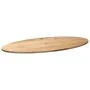Tablero de mesa ovalado madera maciza de roble 120x60x2 cm by , Table tops - Ref: Foro24-4009039, Price: 88,75 €, Discount: %