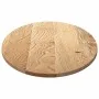 Tablero de mesa ovalado madera maciza de roble 120x60x2 cm by , Table tops - Ref: Foro24-4009039, Price: 88,75 €, Discount: %