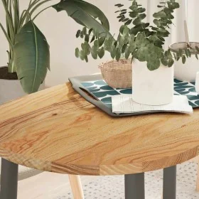 Tablero de mesa ovalado madera maciza de roble 100x50x2 cm by , Table tops - Ref: Foro24-4009070, Price: 66,49 €, Discount: %