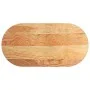 Tablero de mesa ovalado madera maciza de roble 100x50x2 cm von , Tischplatten - Ref: Foro24-4009070, Preis: 66,49 €, Rabatt: %