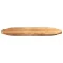 Tablero de mesa ovalado madera maciza de roble 100x50x2 cm von , Tischplatten - Ref: Foro24-4009070, Preis: 66,49 €, Rabatt: %