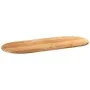 Tablero de mesa ovalado madera maciza de roble 140x60x2 cm by , Table tops - Ref: Foro24-4009072, Price: 103,39 €, Discount: %