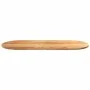 Tablero de mesa ovalado madera maciza de roble 140x60x2 cm by , Table tops - Ref: Foro24-4009072, Price: 103,39 €, Discount: %