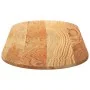 Tablero de mesa ovalado madera maciza de roble 140x60x2 cm by , Table tops - Ref: Foro24-4009072, Price: 103,39 €, Discount: %