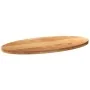 Tablero de mesa ovalado madera maciza de roble 120x60x4 cm by , Table tops - Ref: Foro24-4009051, Price: 151,63 €, Discount: %