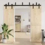 Soportes derivación puerta granero 5 piezas para rieles planos de , Artículos para puertas - Ref: Foro24-4009760, Precio: 29,...